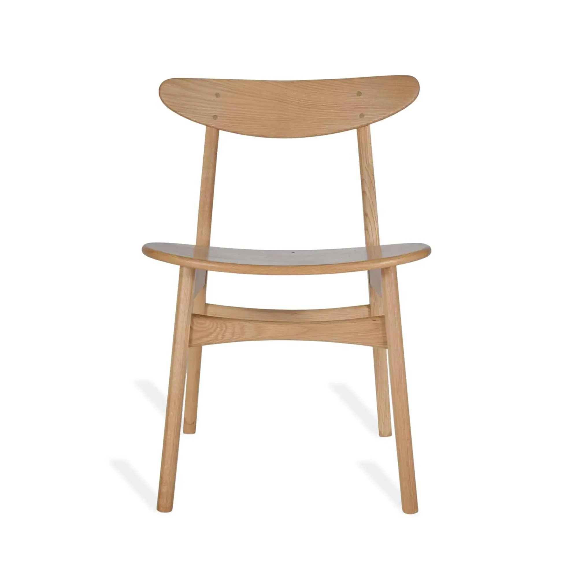 Longcot Dining Chairs Set of 2 - Natural