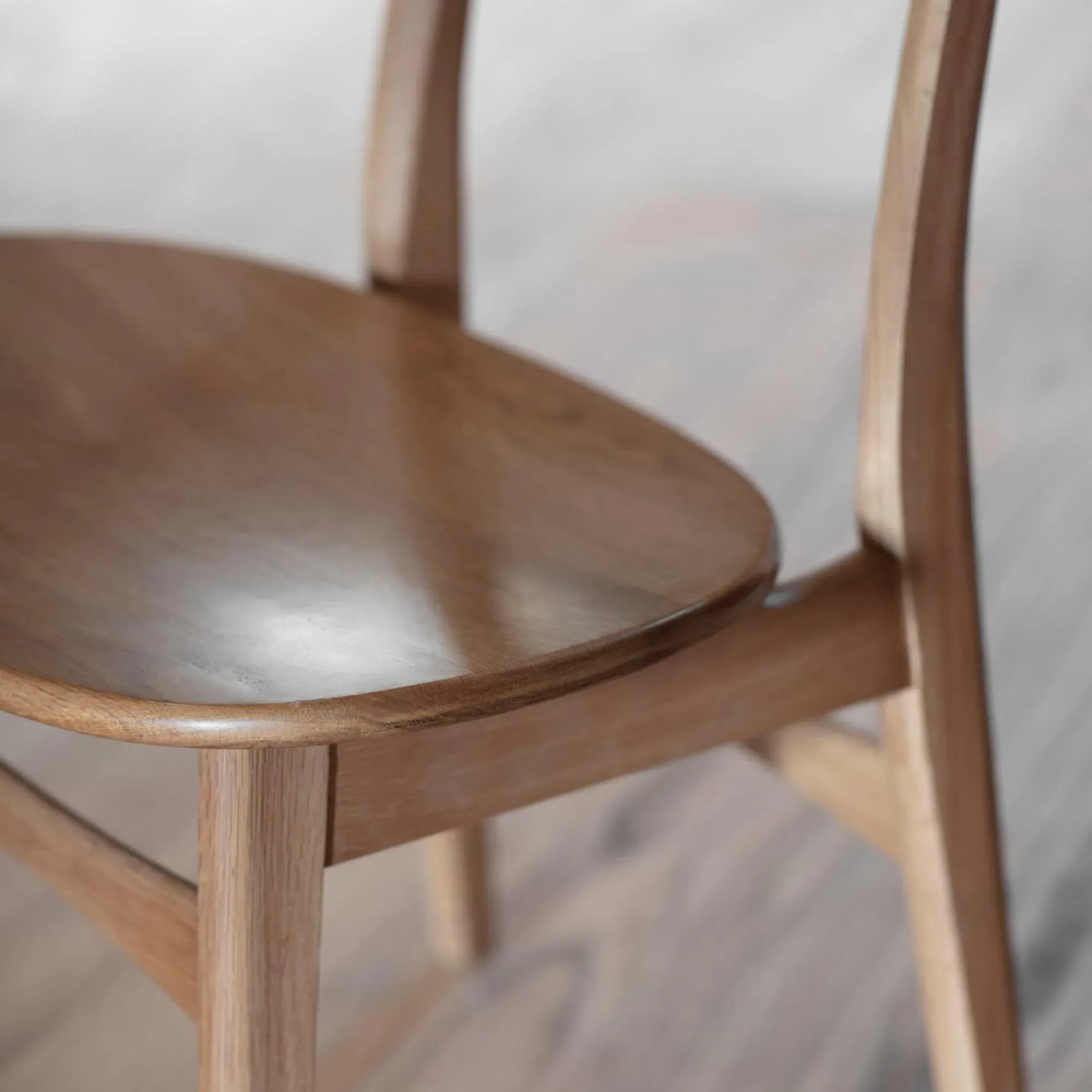 Longcot Dining Chairs Set of 2 - Natural