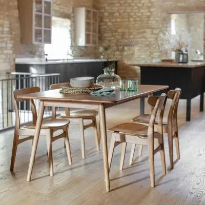 Longcot Dining Table - Natural image