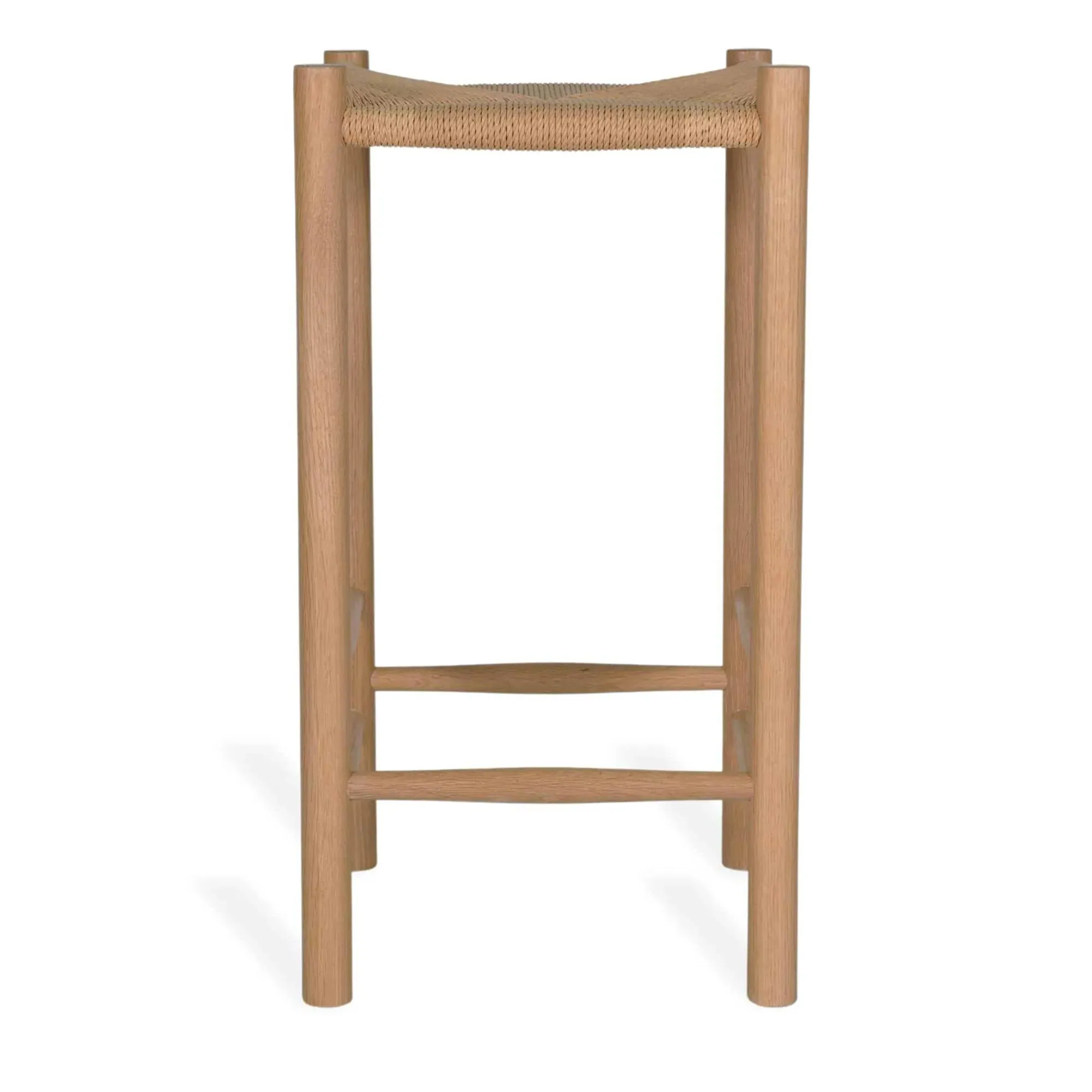 Longworth Bar Stool - Natural, Rattan