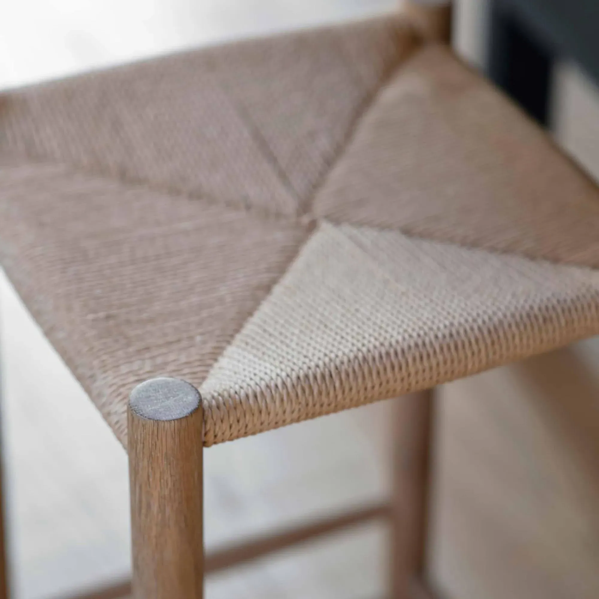 Longworth Bar Stool - Natural, Rattan