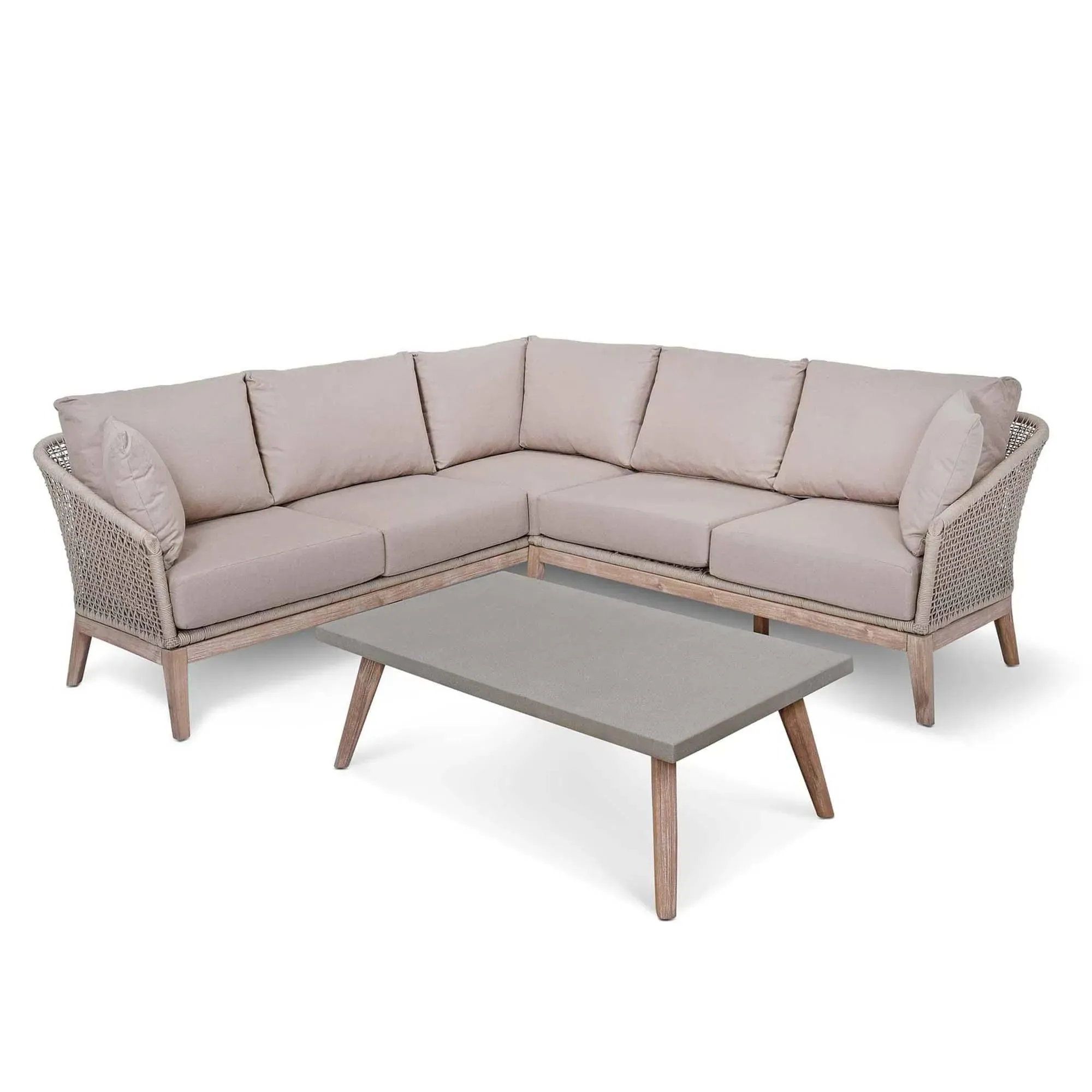 Lynton Corner Sofa Set - Grey