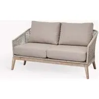 Lynton Outdoor 2-Seater Sofa - Grey
