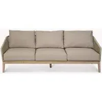 Lynton Outdoor 3-Seater Sofa - Grey