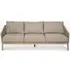 Lynton Outdoor 3-Seater Sofa - Grey