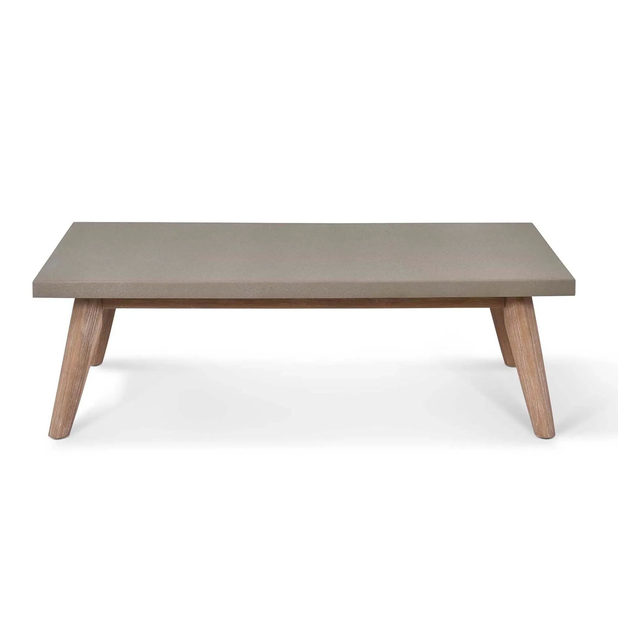 Lynton Rectangular Coffee Table - Grey, Faux Concrete