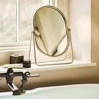 Novello Vanity Mirror - Brushed Nickel