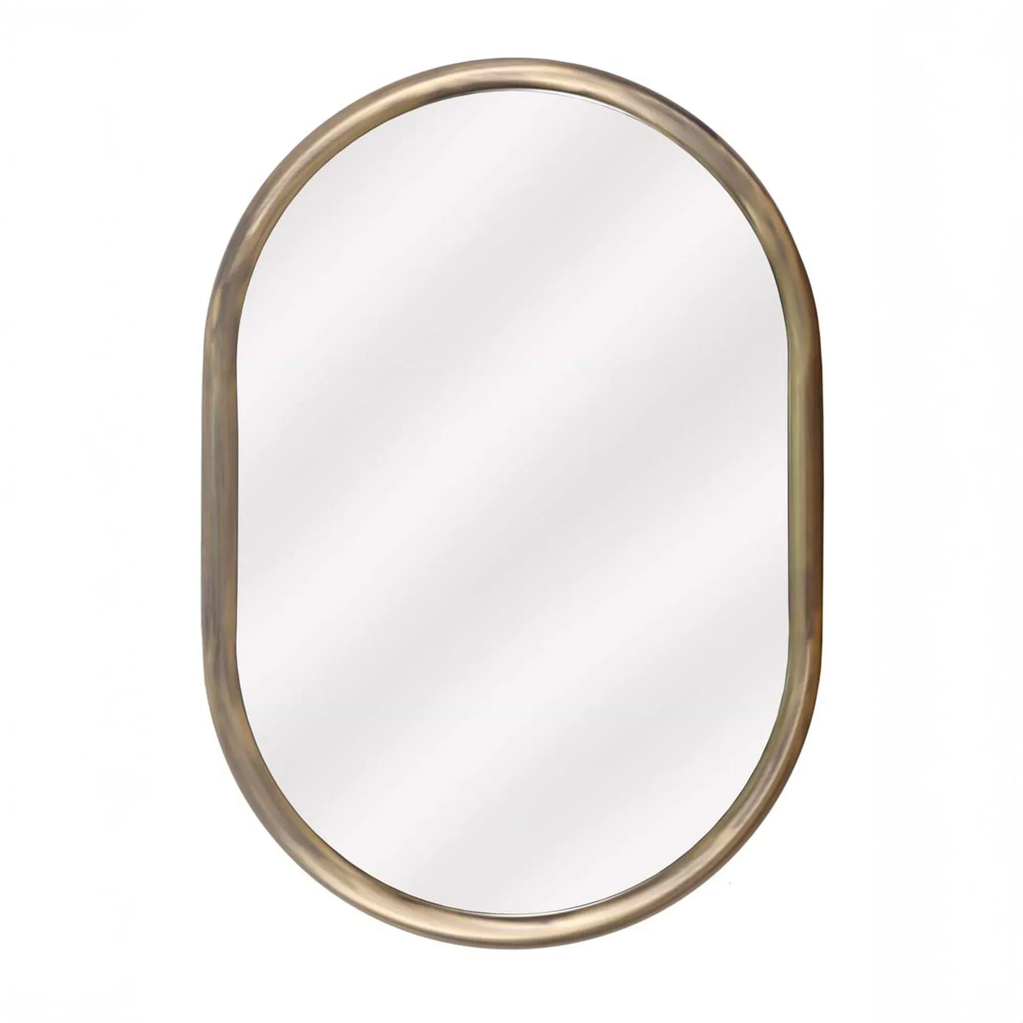 Novello Wall Mirror - Antique Brass