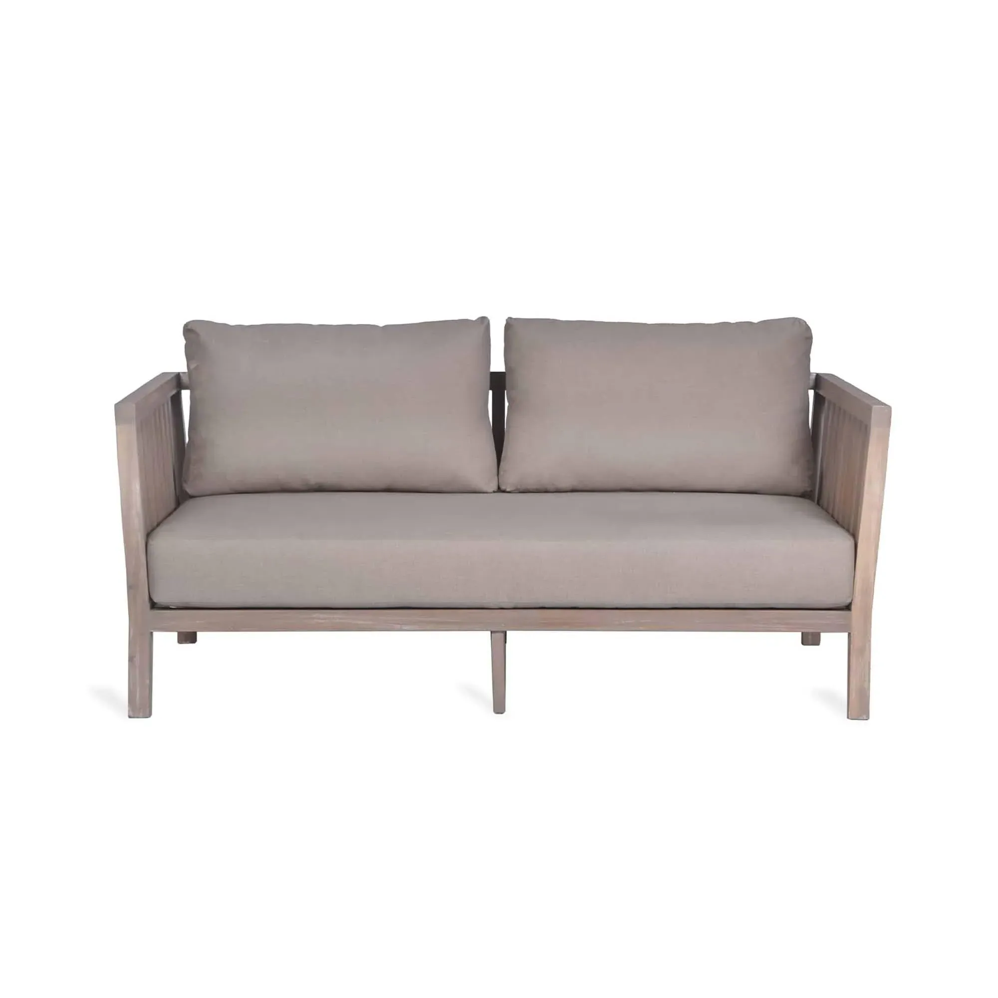 Porthallow 2-Seater Outdoor Daybed - Natural, Acacia Wood