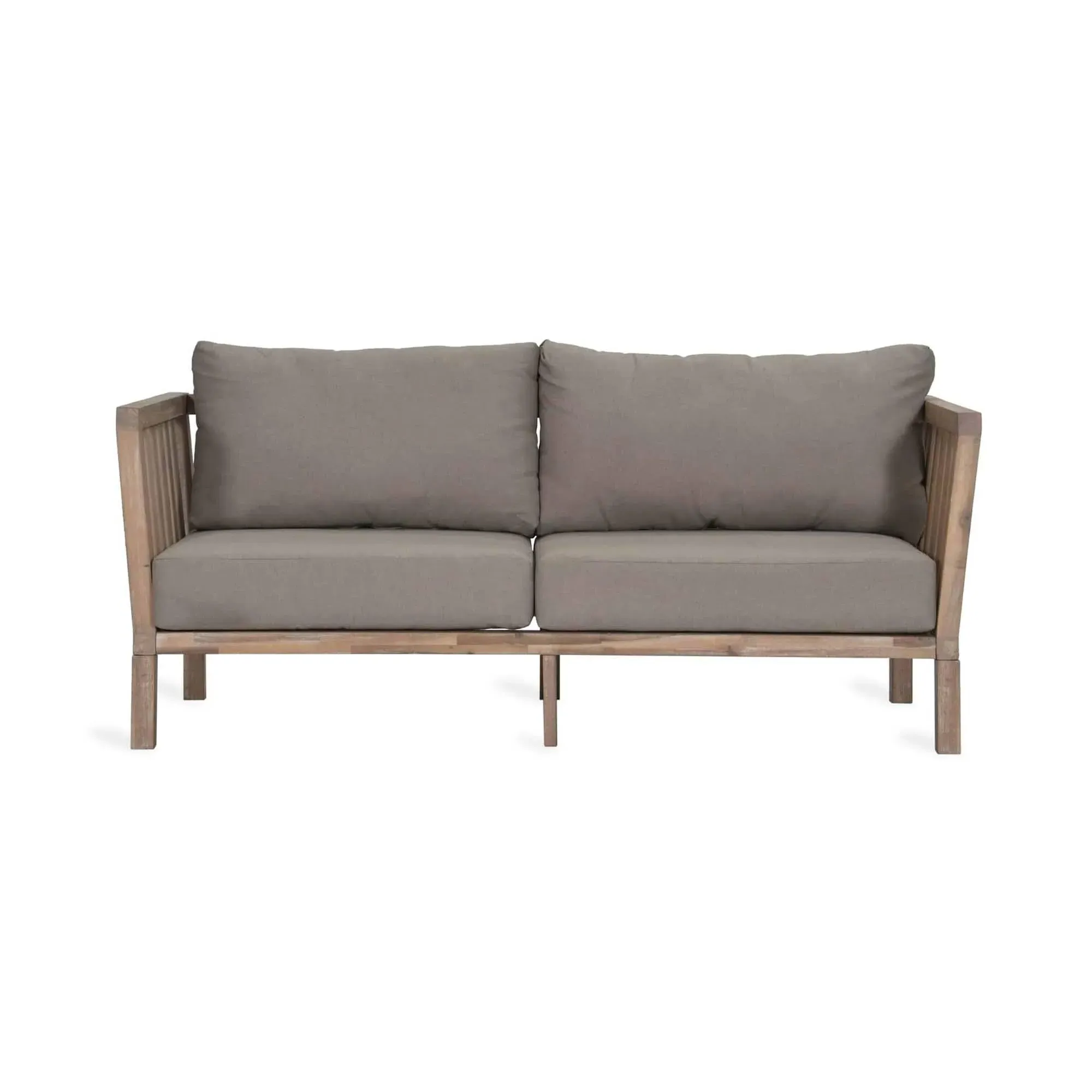 Porthallow 2-Seater Outdoor Sofa - Natural, Acacia Wood