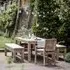 Porthallow Outdoor Dining Table - Natural, Acacia Wood