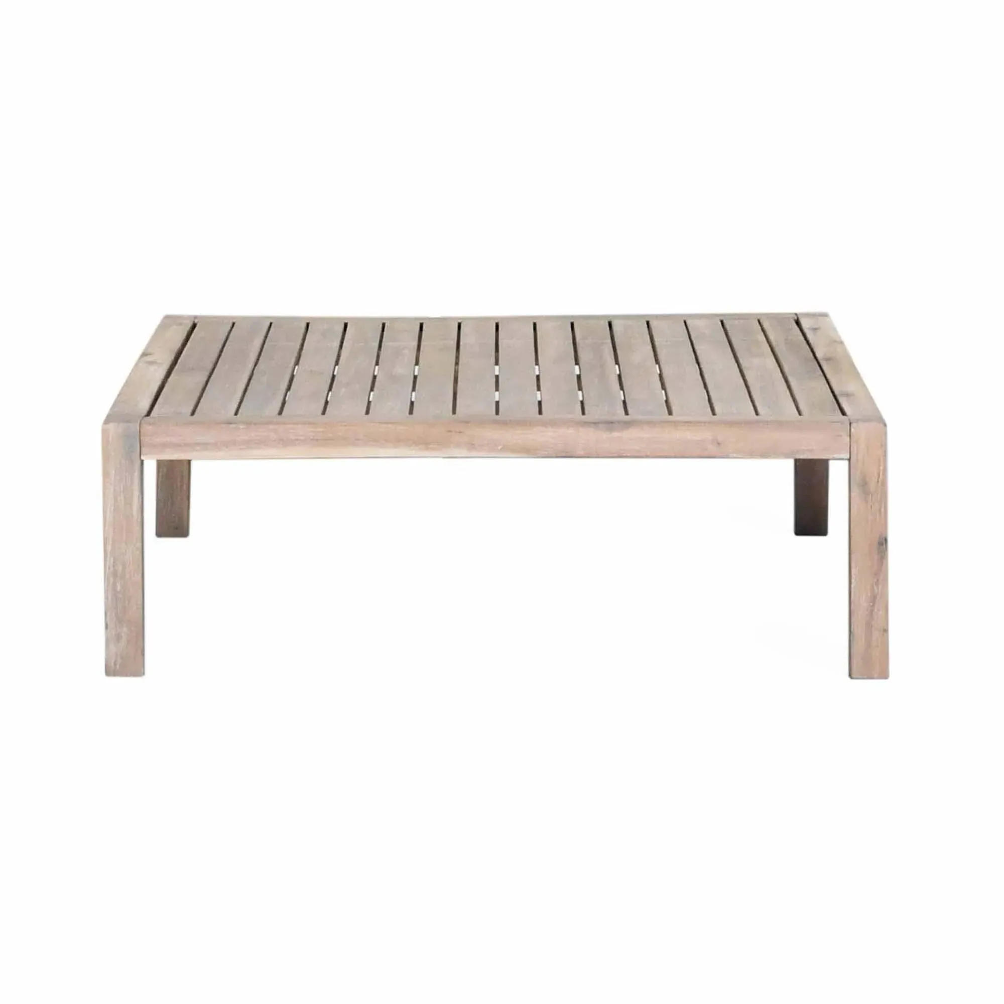 Porthallow Square Outdoor Coffee Table - Natural, Acacia Wood