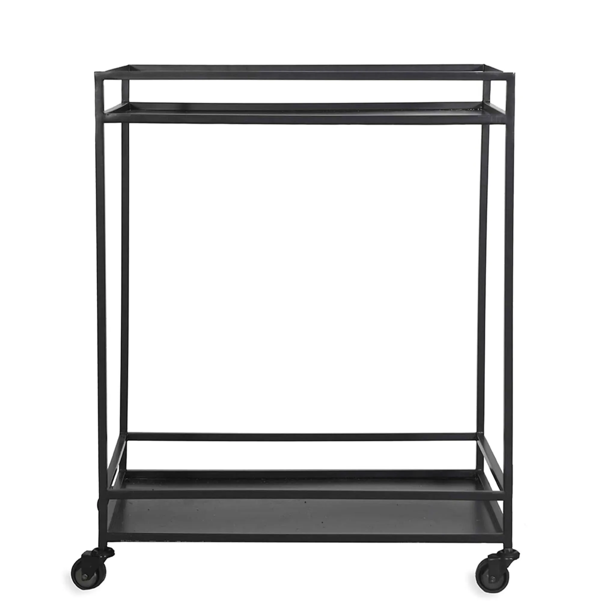 Portloe Drinks Trolley - Black