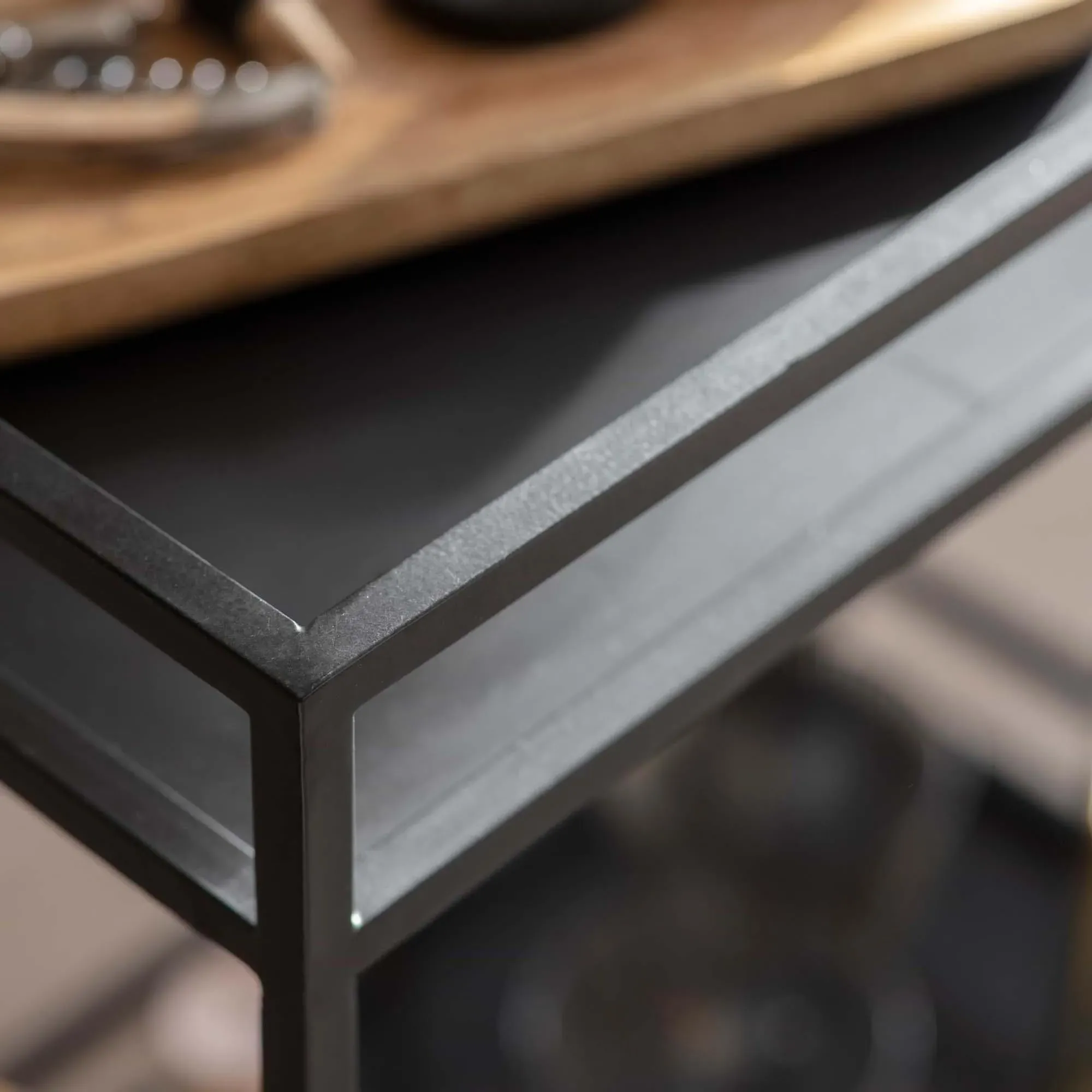 Portloe Drinks Trolley - Black