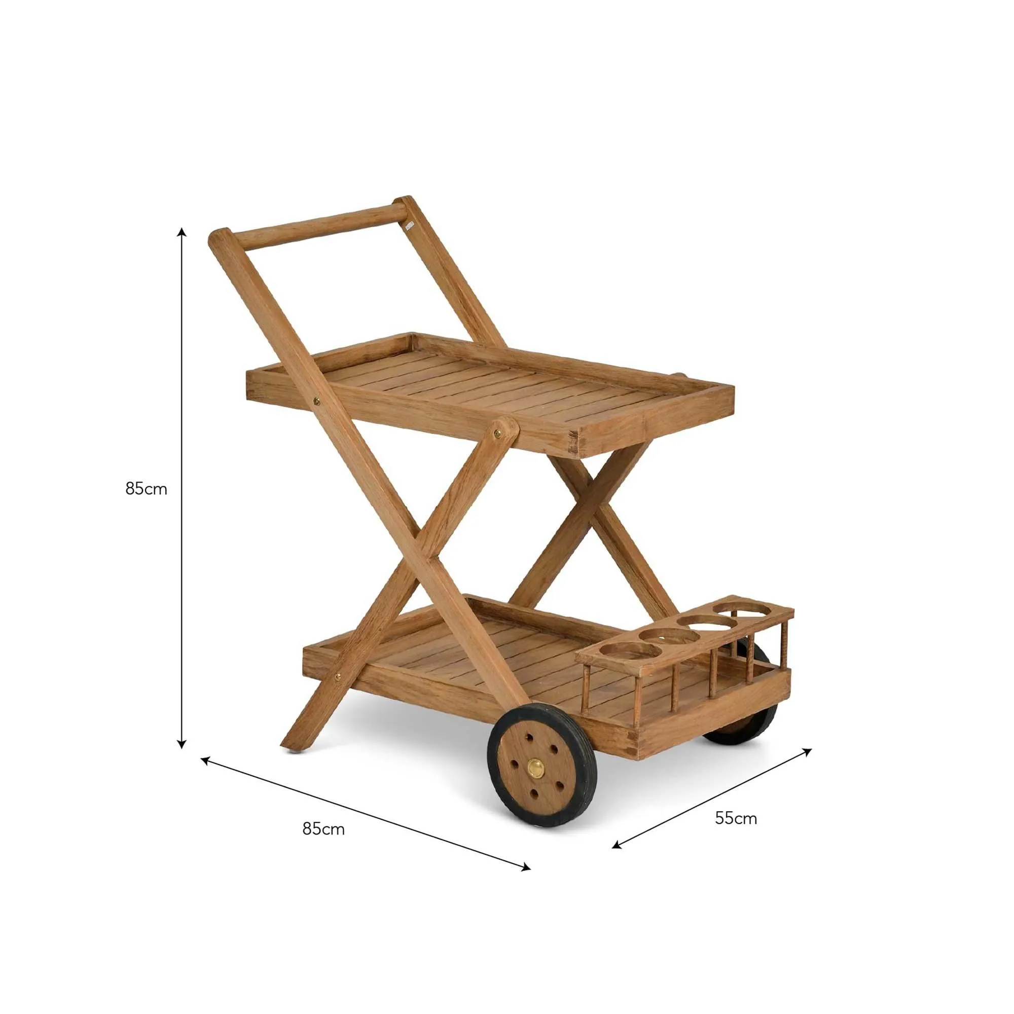 Radley Bistro Cart - Antique Wash, Teak