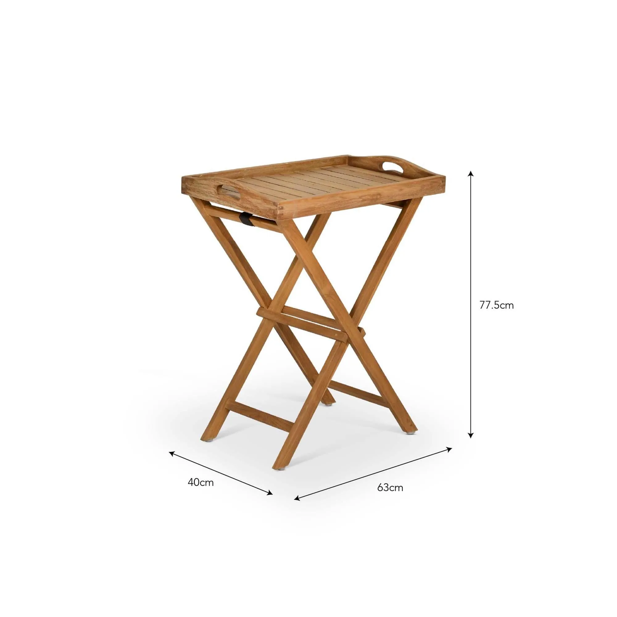 Radley Butlers Tray and Stand - Antique Wash, Teak