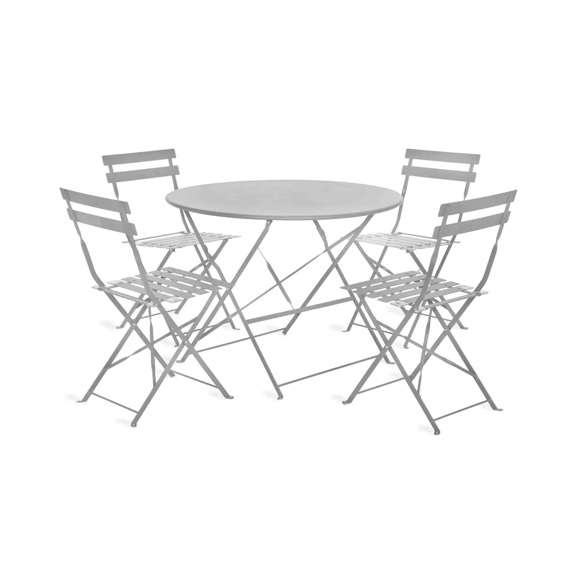 Rive Outdoor Droite Large Bistro Set - Chalk
