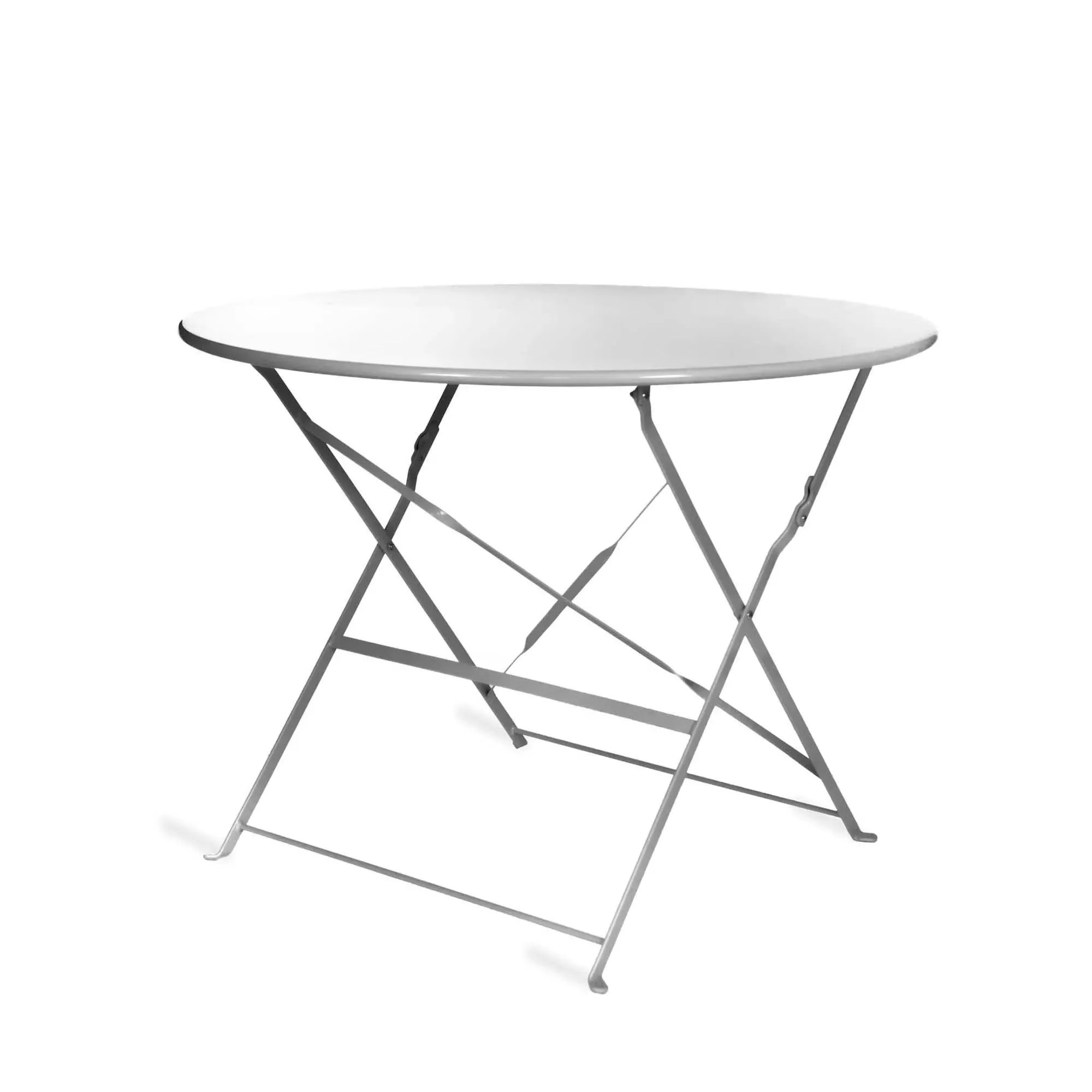 Rive Outdoor Droite Large Bistro Table - Silver