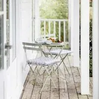 Rive Outdoor Droite Small Bistro Set - Clay