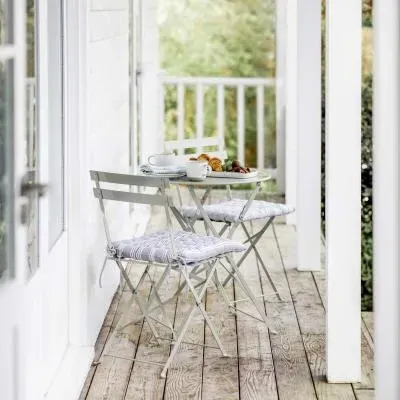Rive Outdoor Droite Small Bistro Set - Clay