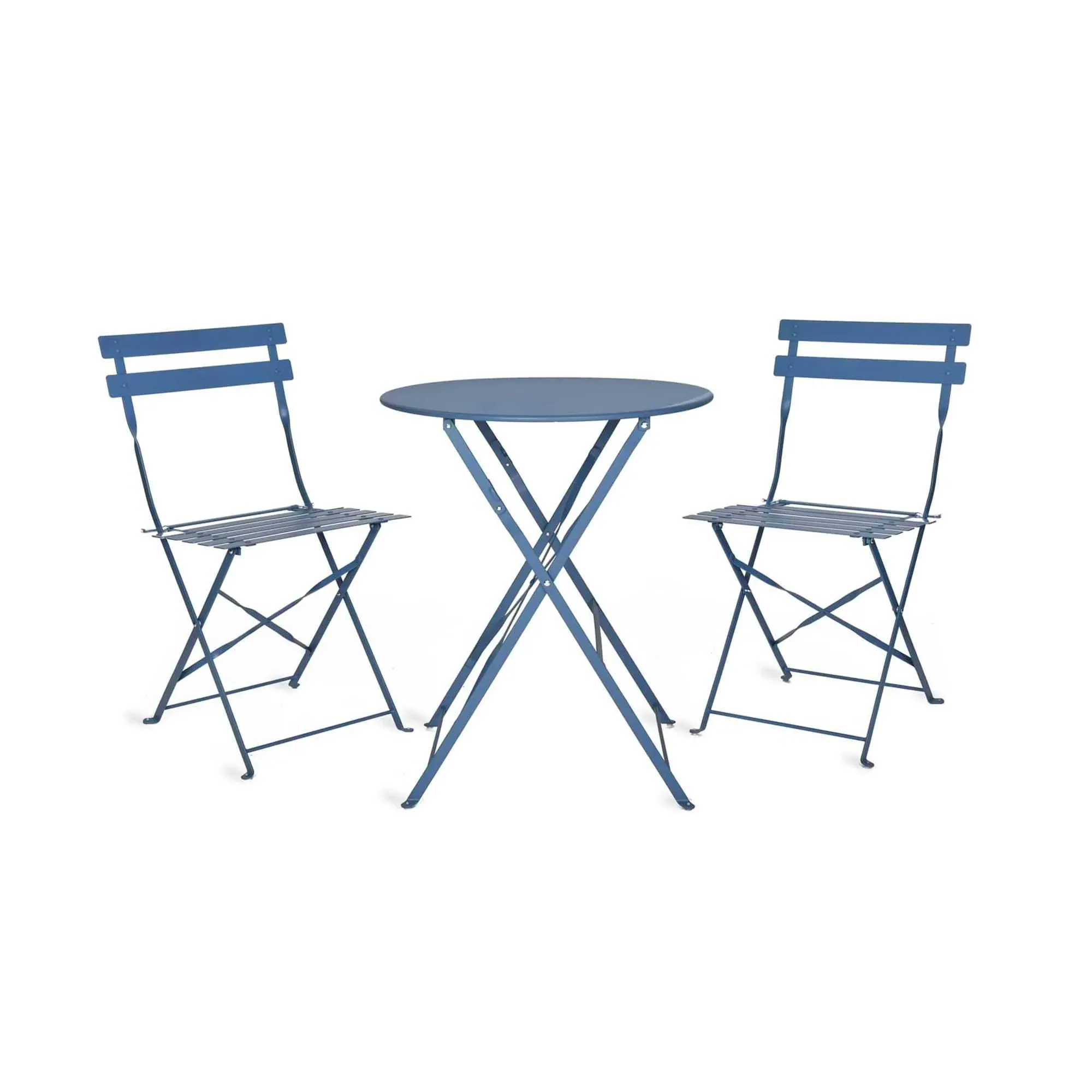 Rive Outdoor Droite Small Bistro Set - Cove Blue