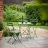 Rive Outdoor Droite Small Bistro Set - Thistle Green