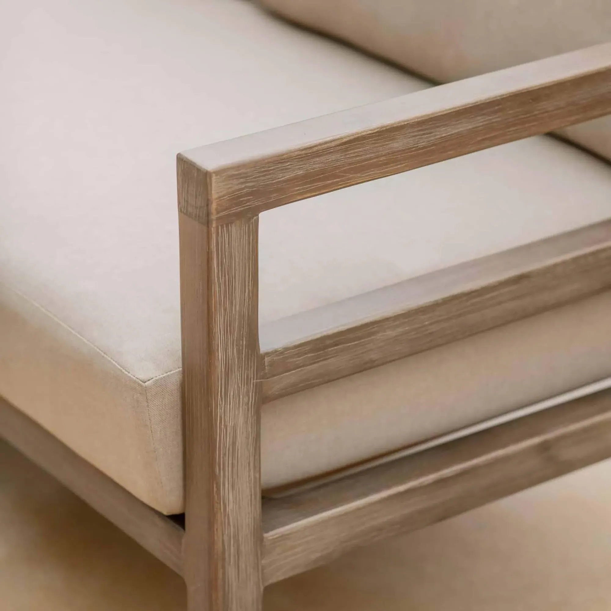 Sandridge 3-Seater Outdoor Sofa - Natural, Acacia Wood