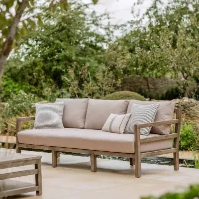 Sandridge 3-Seater Outdoor Sofa - Natural, Acacia Wood image