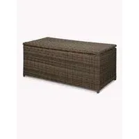 Skala Large Outdoor Storage Box - Dark Natural, Rattan