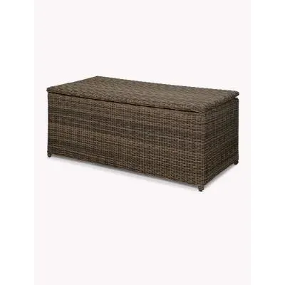 Skala Large Outdoor Storage Box - Dark Natural, Rattan image