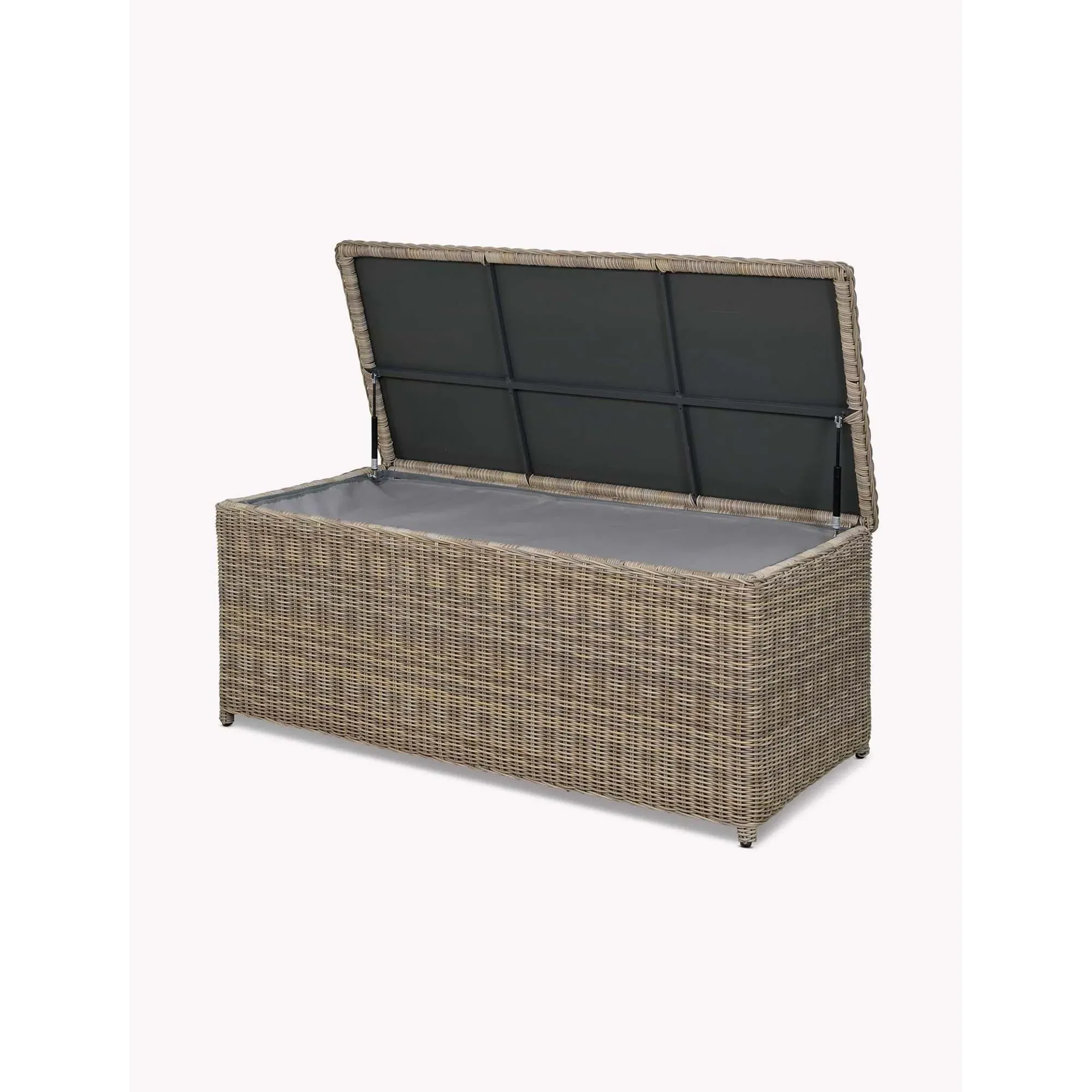 Skala Large Outdoor Storage Box - Light Natural, Rattan