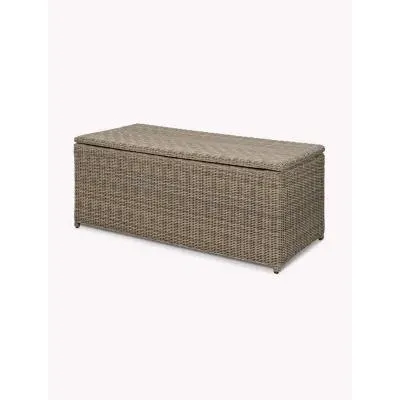 Skala Large Outdoor Storage Box - Light Natural, Rattan