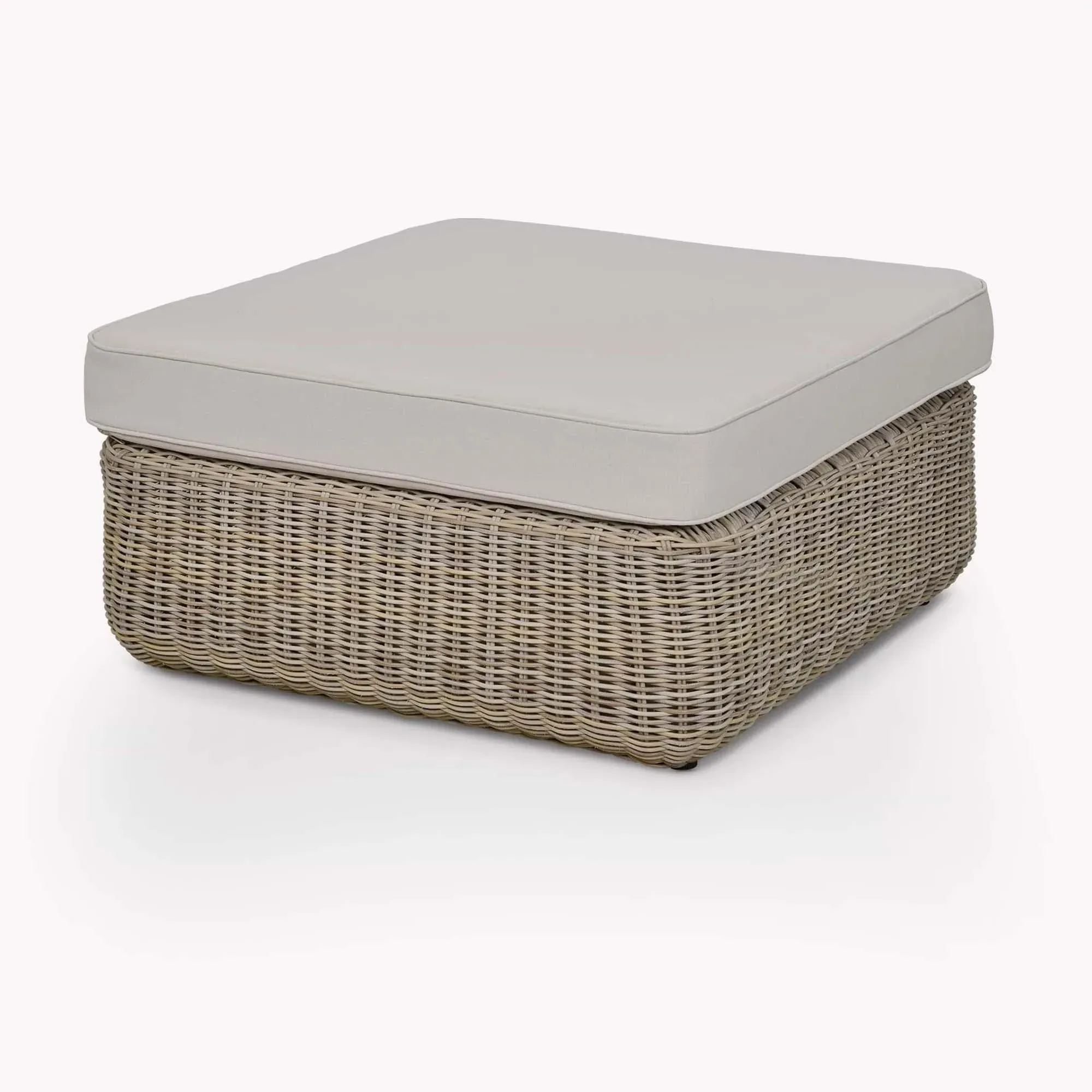 Skala Ottoman - Light Natural, Rattan