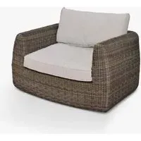 Skala XL Outdoor Armchair - Dark Natural, Rattan