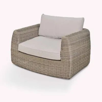 Skala XL Outdoor Armchair - Light Natural, Rattan