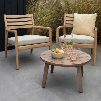 Somersham Outdoor Armchair - Natural image