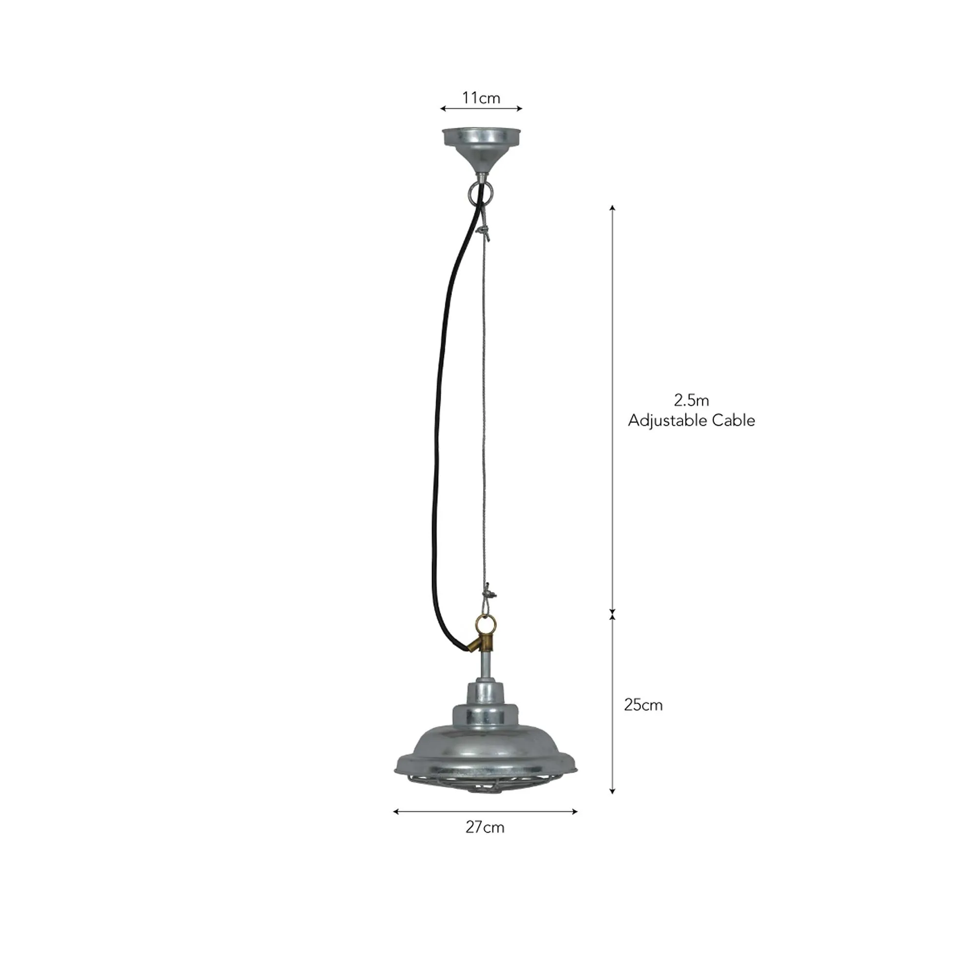 St Ives Mariner Outdoor Pendant Light - Brass