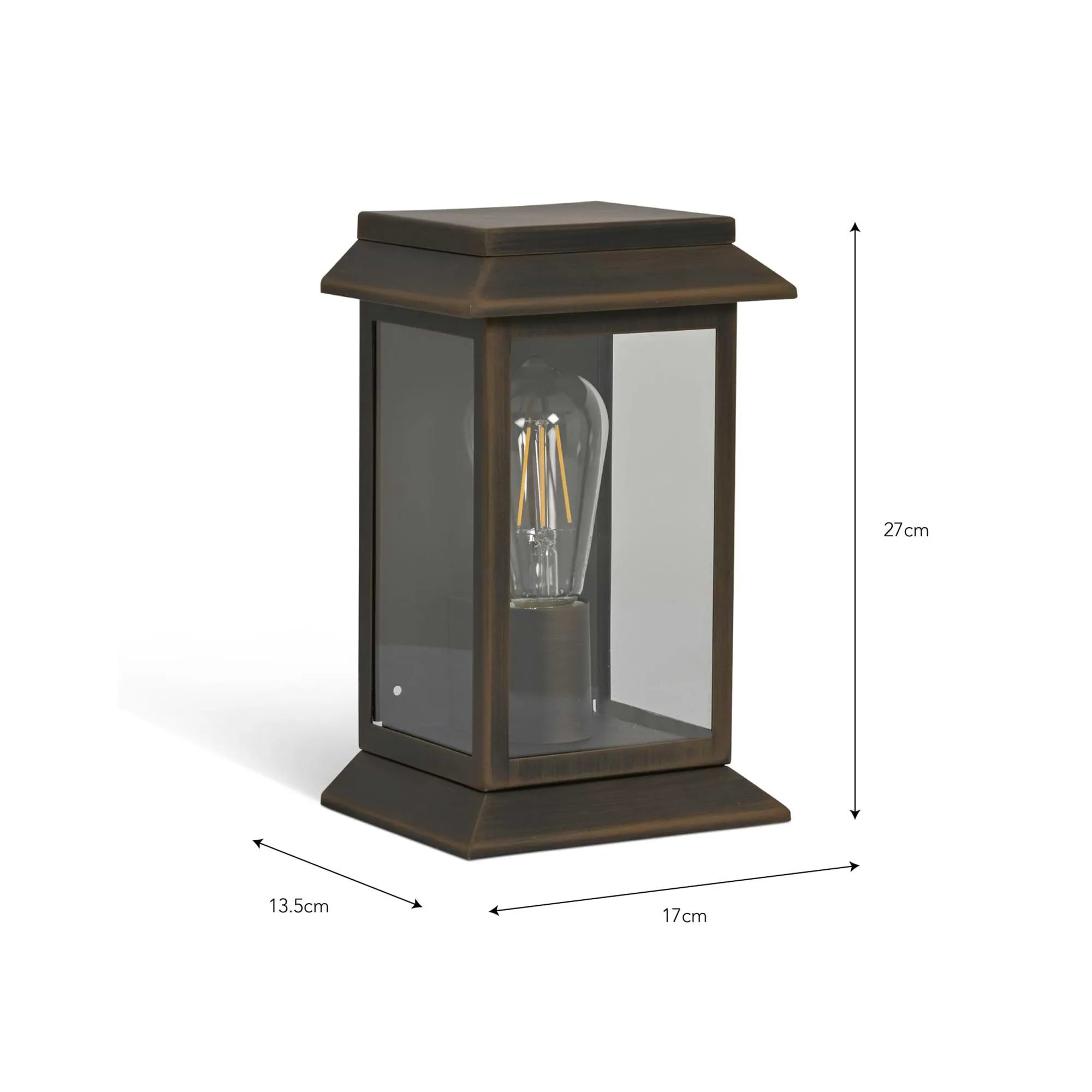 Stourton Wall Light - Antique Bronze, Steel