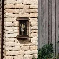 Stourton Wall Light - Antique Bronze, Steel