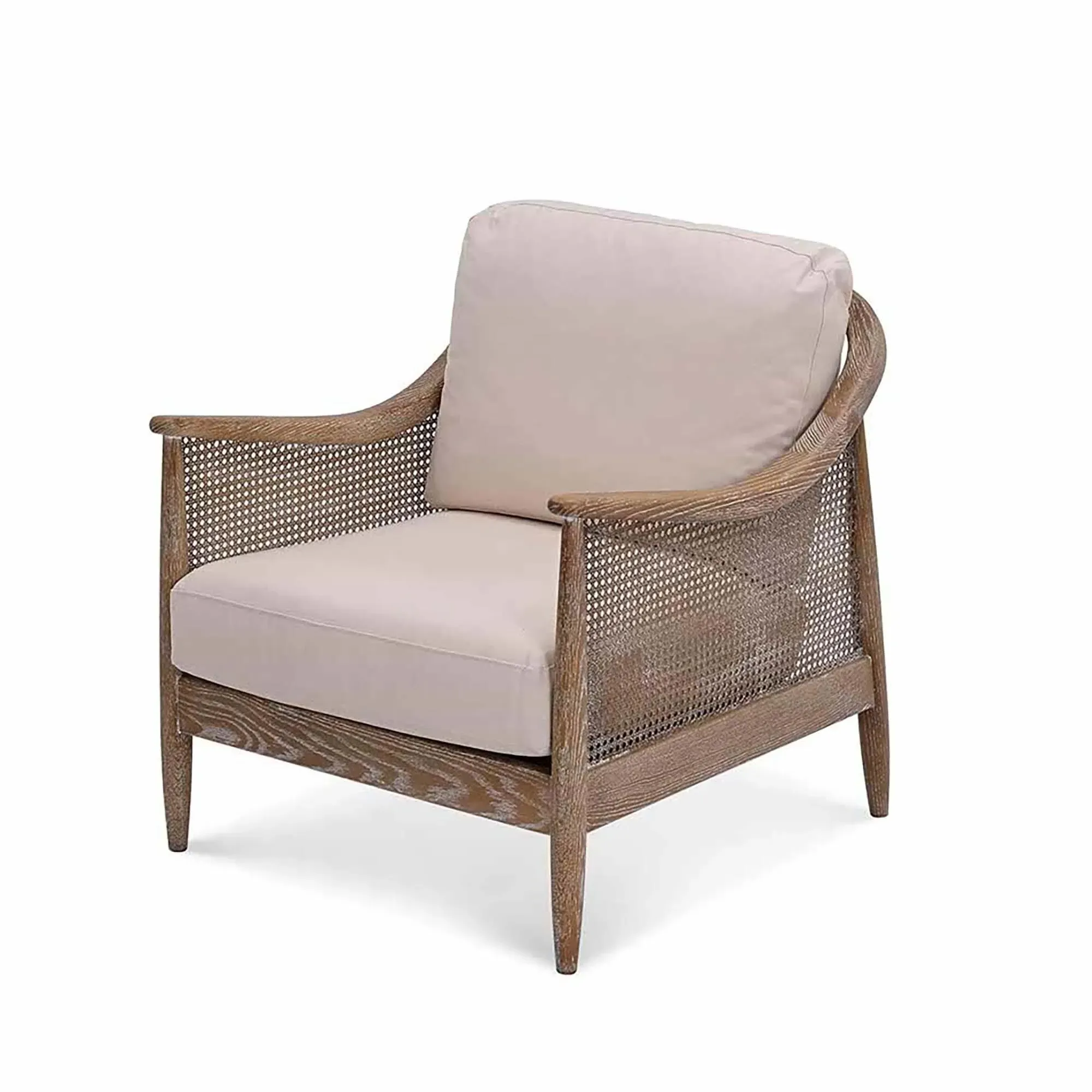 Templecombe Rattan Armchair - Oatmeal