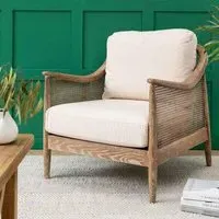 Templecombe Rattan Armchair - Oatmeal