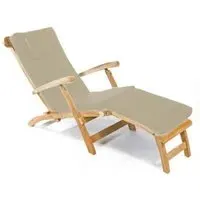 Toddington Steamer Chair with Cushion - Natural