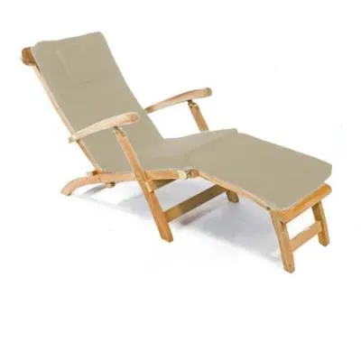 Toddington Steamer Chair with Cushion - Natural