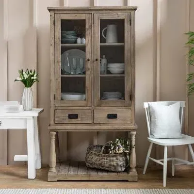 Topsham Glass Display Unit - Natural image