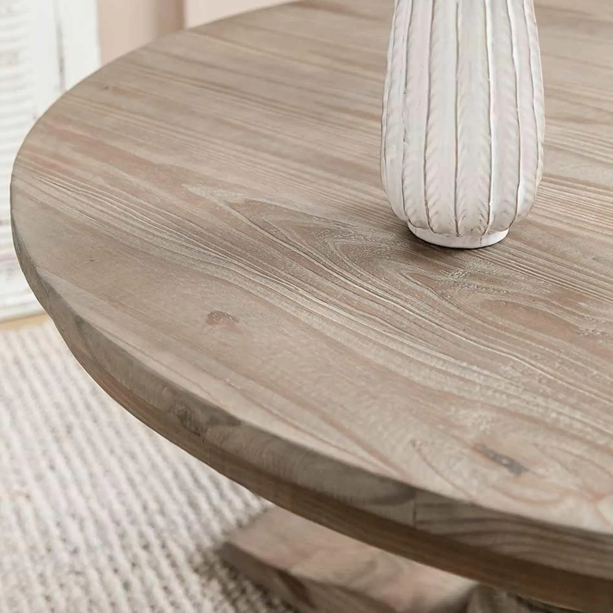 Topsham Round Dining Table - Natural