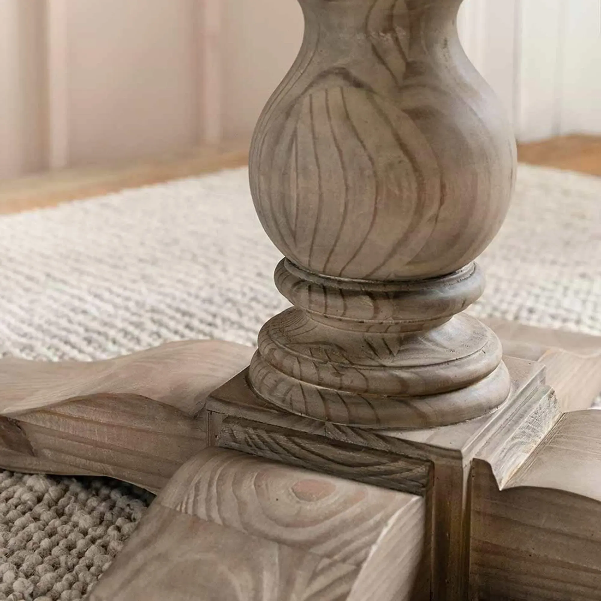 Topsham Round Dining Table - Natural