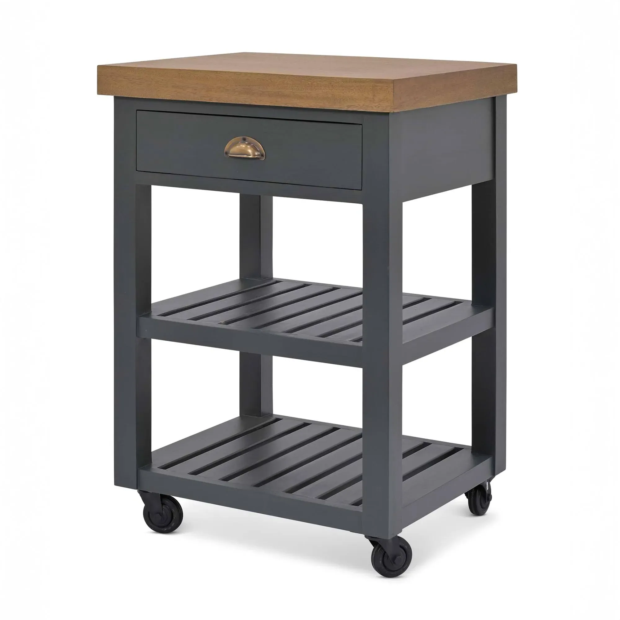 Walcote Butchers Block - Forest Green, Wood