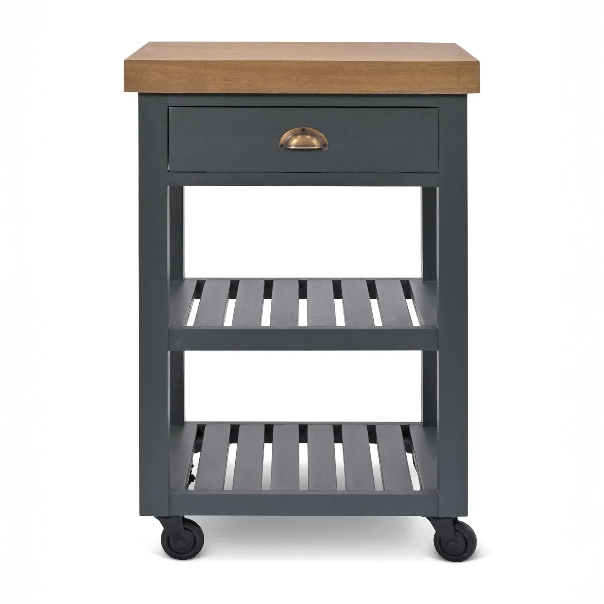 Walcote Butchers Block - Forest Green, Wood