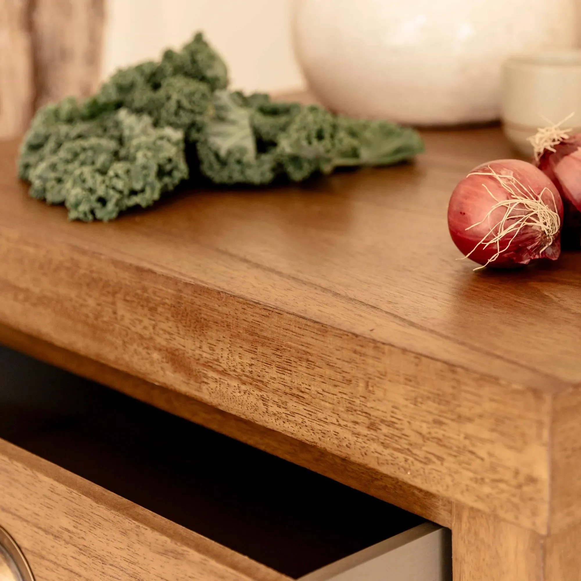 Walcote Butchers Block - Natural, Wood