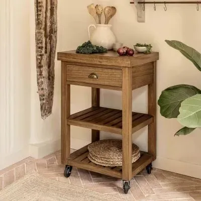 Walcote Butchers Block - Natural, Wood